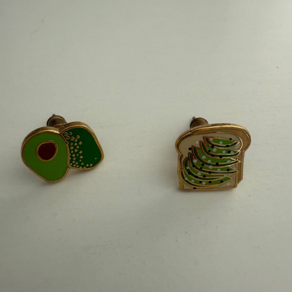 Avocado toast earrings - Picture 2 of 2